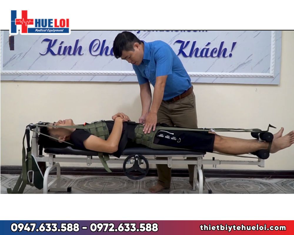 Giường kéo giãn cột sống thắt lưng giá rẻ
